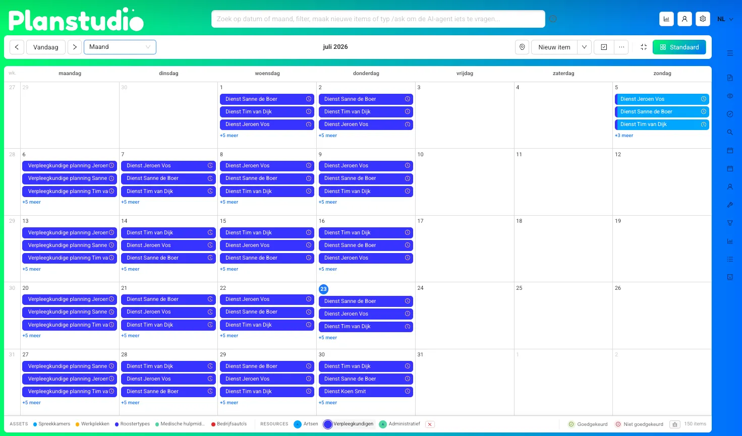 Personalized scheduling views